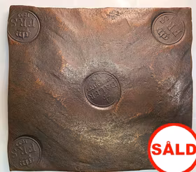 Fredrik I - 4 Daler SM 1733 - Sällsynt årtal R - Vackert skick med bra bottenlyster i stämplar