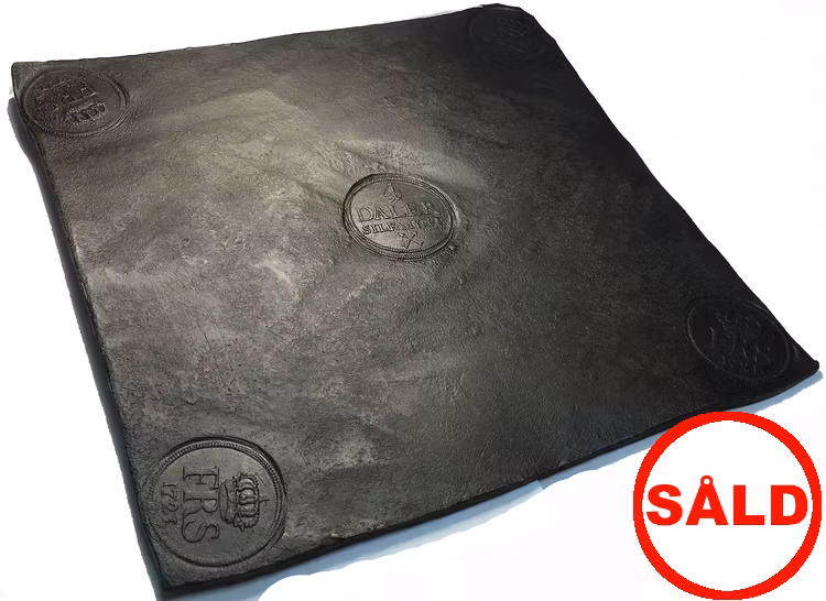 Fredrik I - Plåtmynt - 4 Daler SM 1721- Vackert och tilltalande exemplar