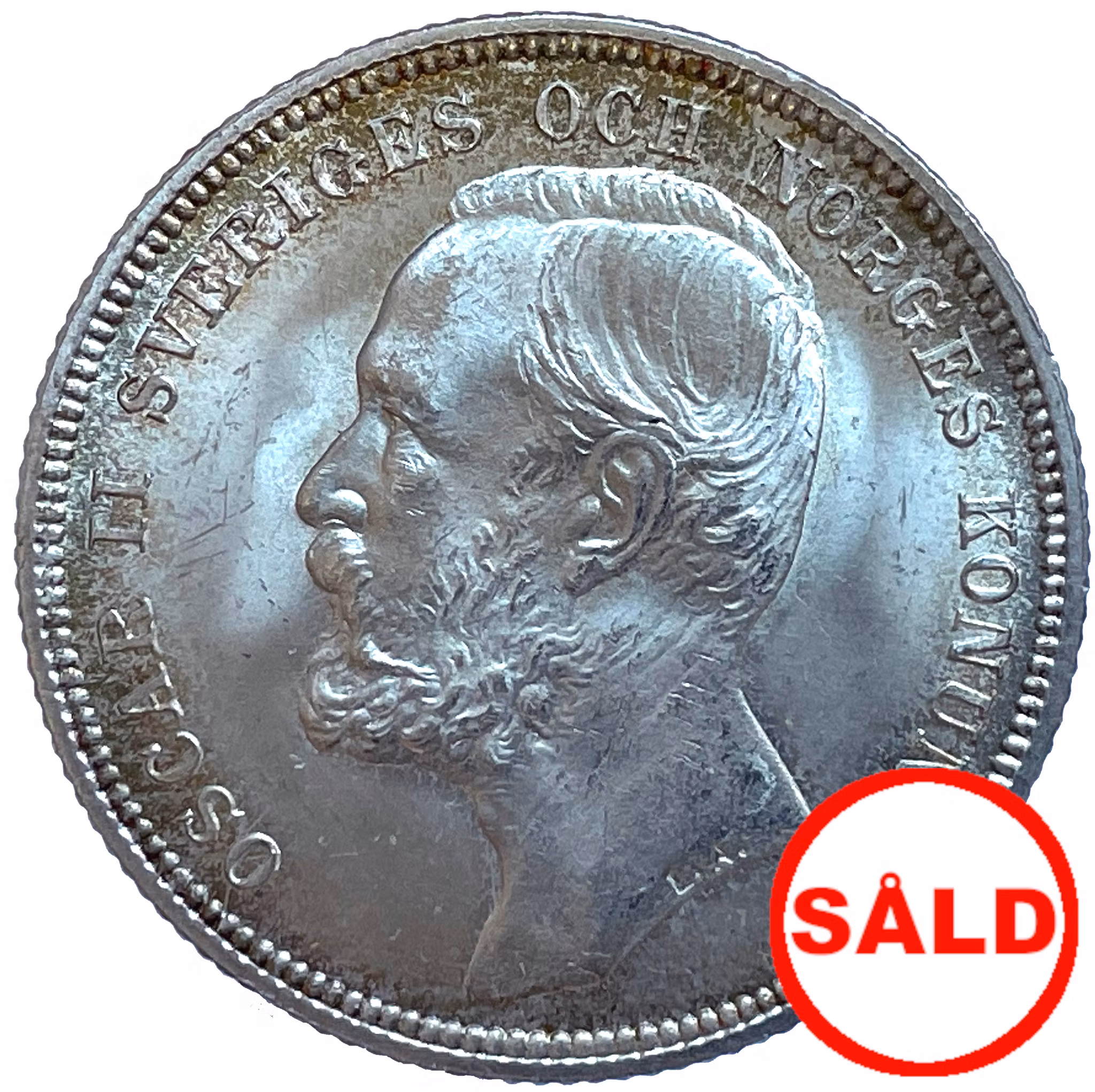 Oskar II - 1 Krona 1903 - Ett ocirkulerat toppexemplar