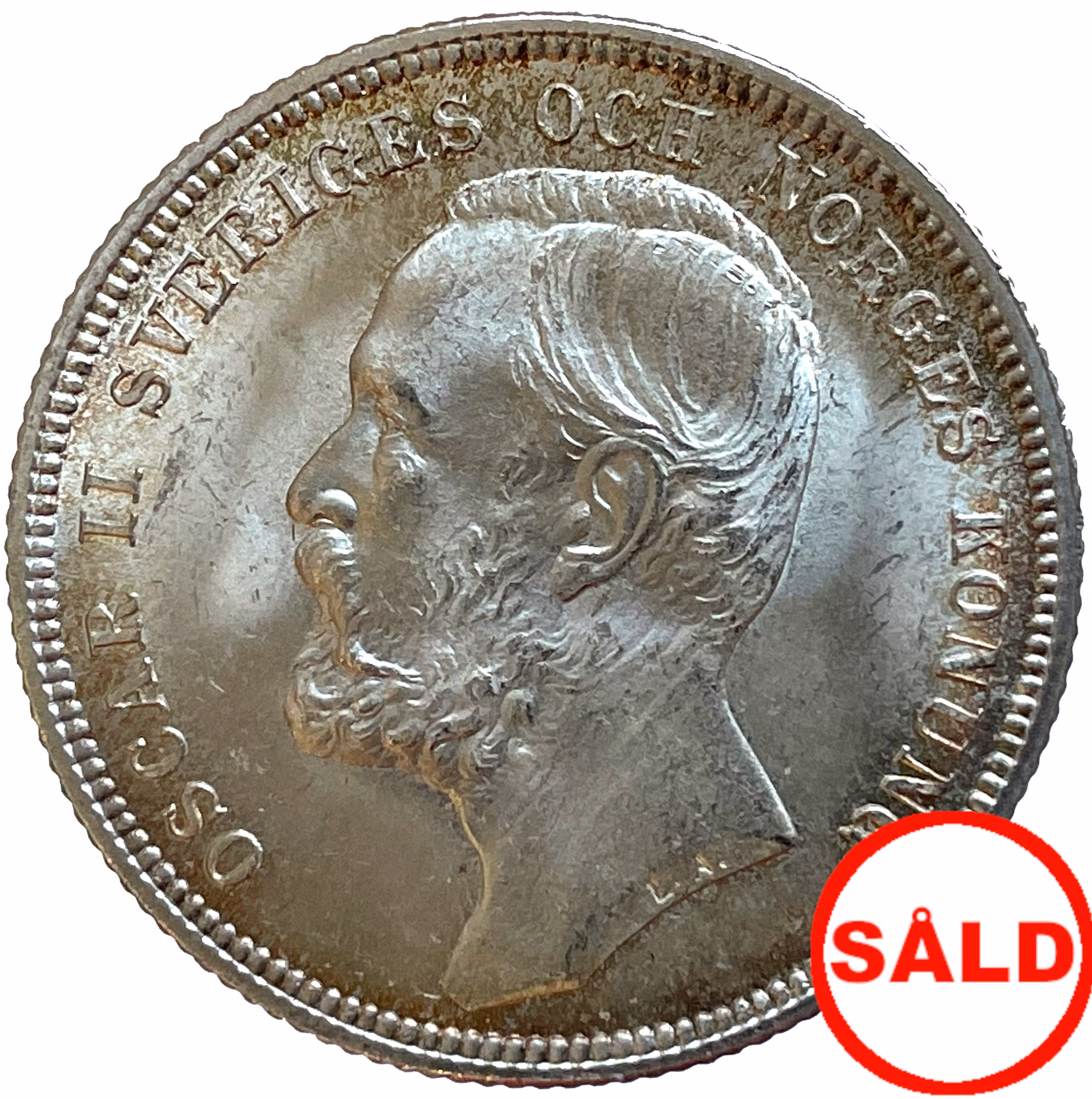 Oskar II - 1 Krona 1903 - Ett ocirkulerat toppexemplar