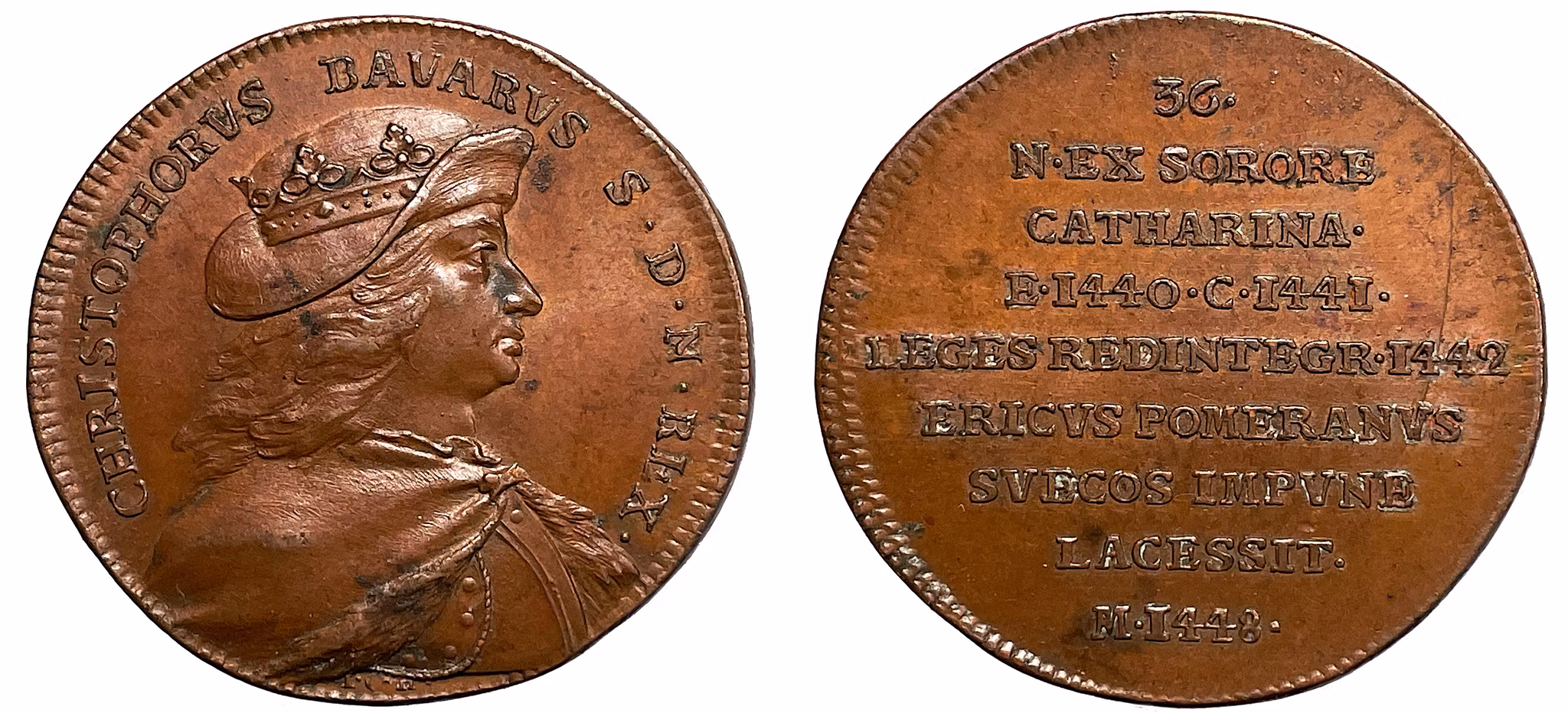 Hedlingers regentlängd - Kristoffer av Bayern av Johann Carl Hedlinger