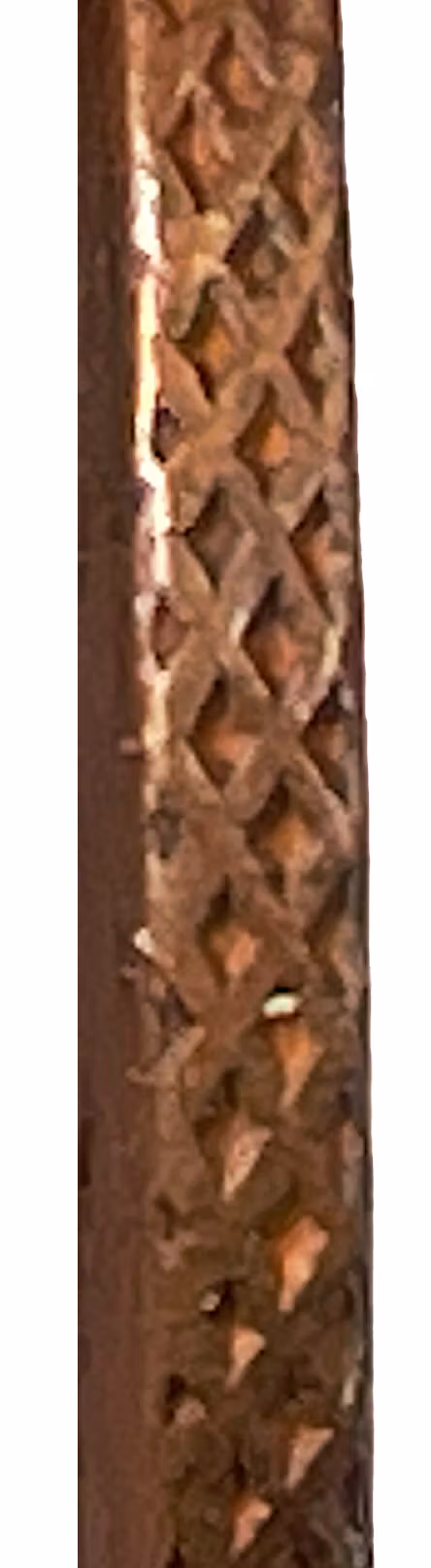 Hedlingers regentlängd - Karl IX av Johann Carl Hedlinger präglad på myntämne till 1 Öre SM med rutad rand