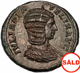 Julia Domna gift med Septimius Severus - Vacker och skarpskuret exemplar