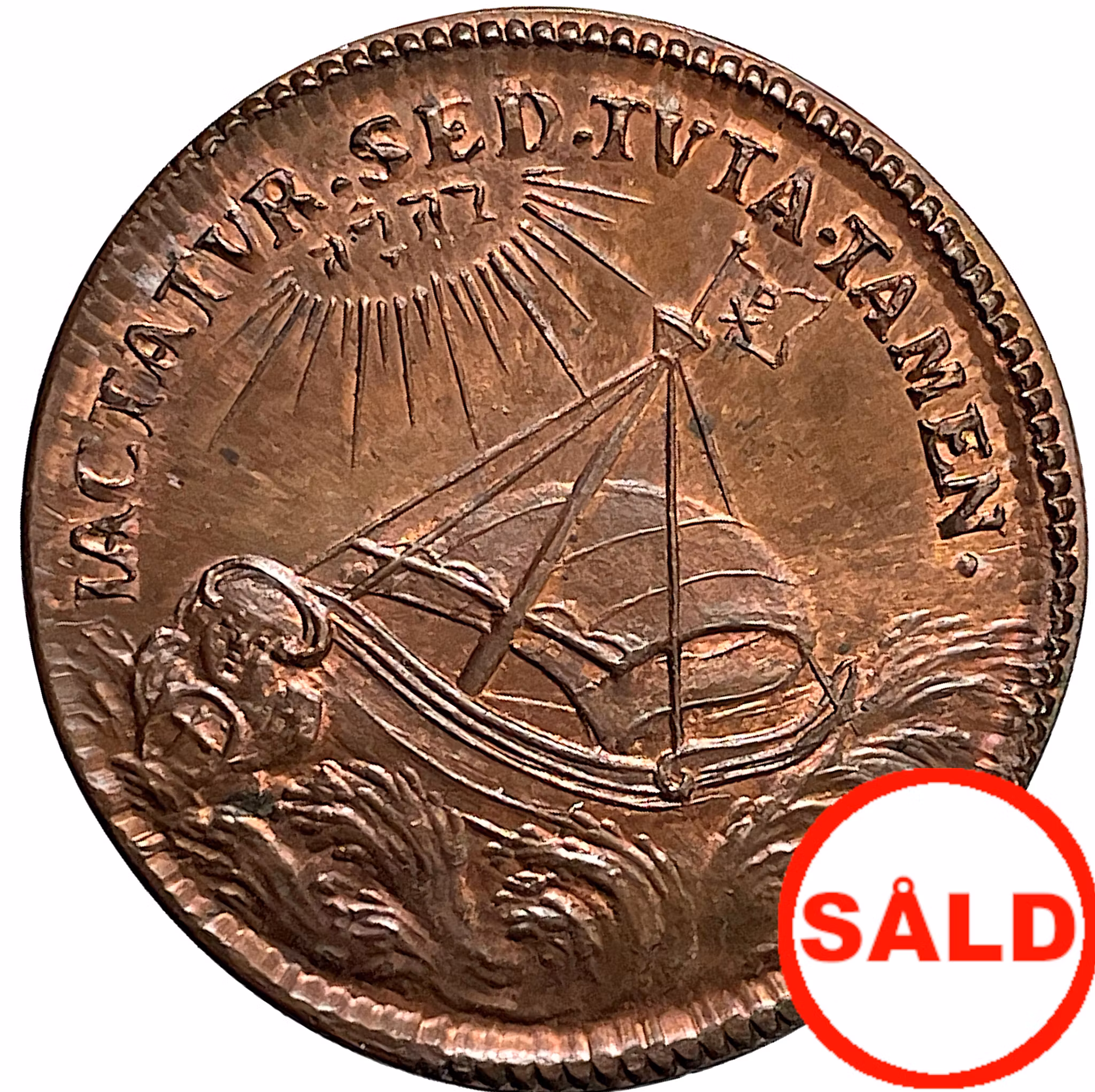 Karl XI - Jubelfesten, till 100-årsminnet 1593-1693 av religionsmötet i Uppsala - Karlsteens elevers 2:a regentlängt - Ocirkulerat praktexemplar