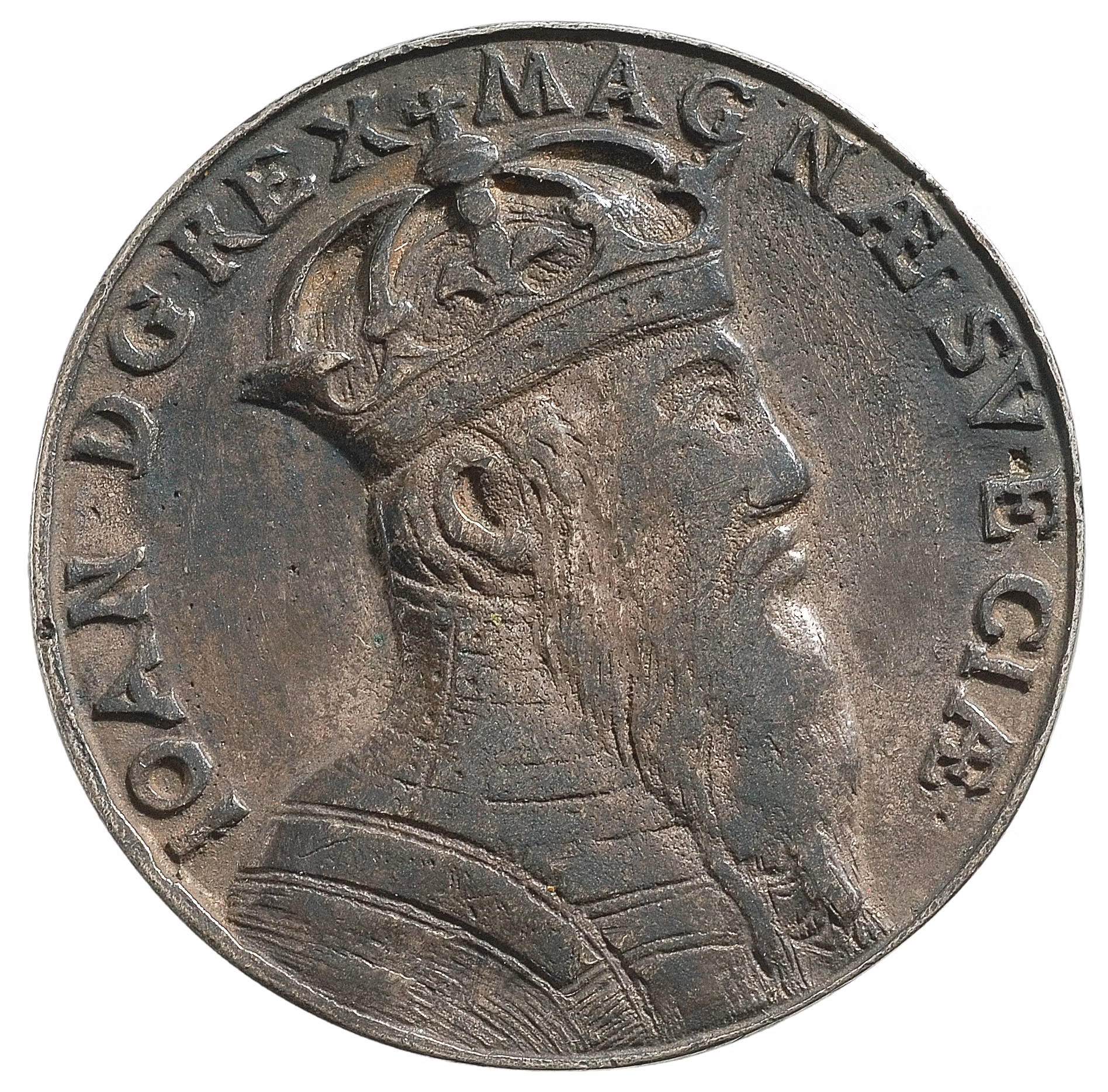 Johan III - Förbundet mellan bröderna Johan (III) och Karl (IX) - Ex. friherre Bonde - Extremt sällsynt - RRR