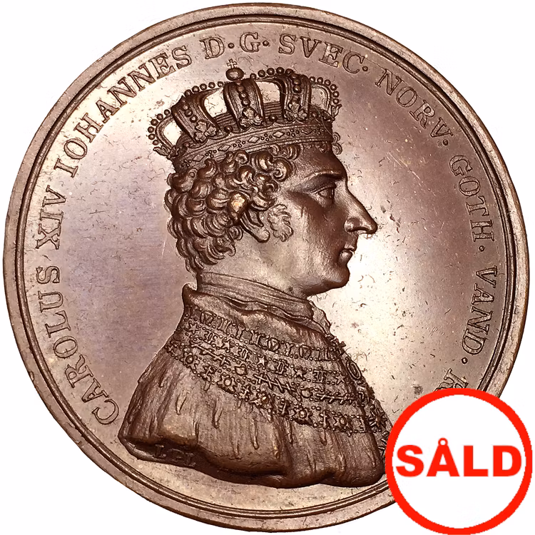 Karl XIV Johan - Kröningen i Stockholm den 11 maj 1818 av Lundgren