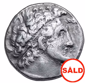 Egypten, Ptolemaiska konungadömet - Kleopatra III & Ptolemaios IX Soter - Tetradrachm daterad 114/3 f.Kr