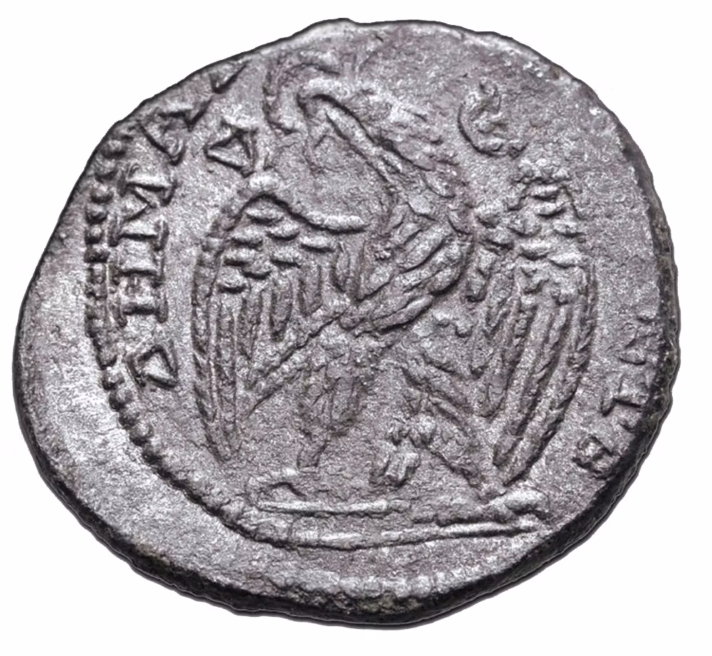 Elagabalus 218-222 e.Kr. Tetradrachm, Antiokia, Seleukis & Pieria. Präglad 219 e.Kr.