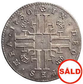 Fredrik - 5 Öre SM 1730, utan MM - Ett vackert och välpräglat exemplar