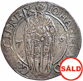 Johan III, 1 Öre 1576 - Vackert exemplar