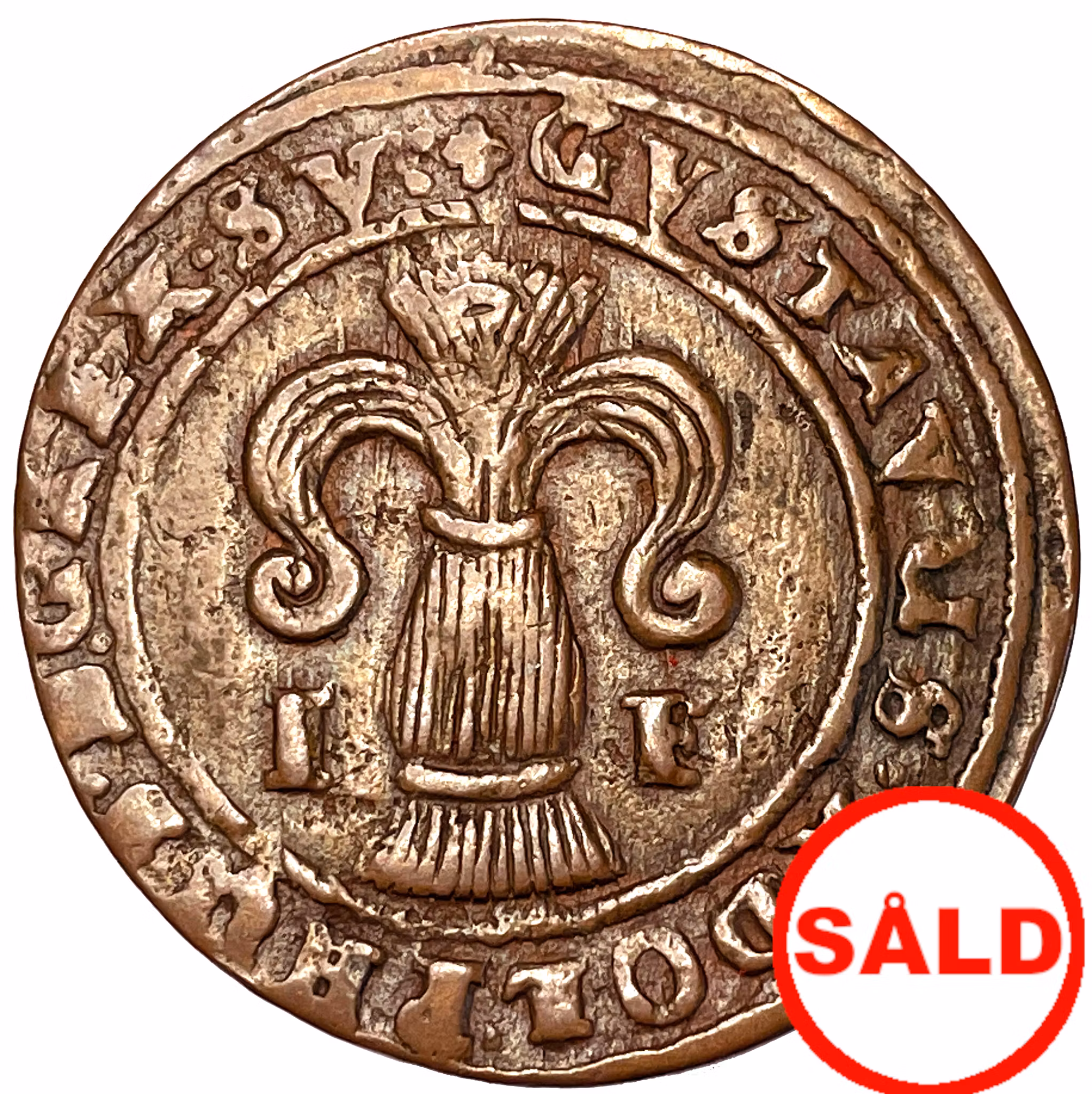 Gustav II Adolf, Nyköping, Fyrk 1629 - Trevligt exemplar