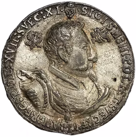 Sigismund nedlägger grundstenen till en byggnad för jesuitordern 1604 - Ex. Bonde - XR