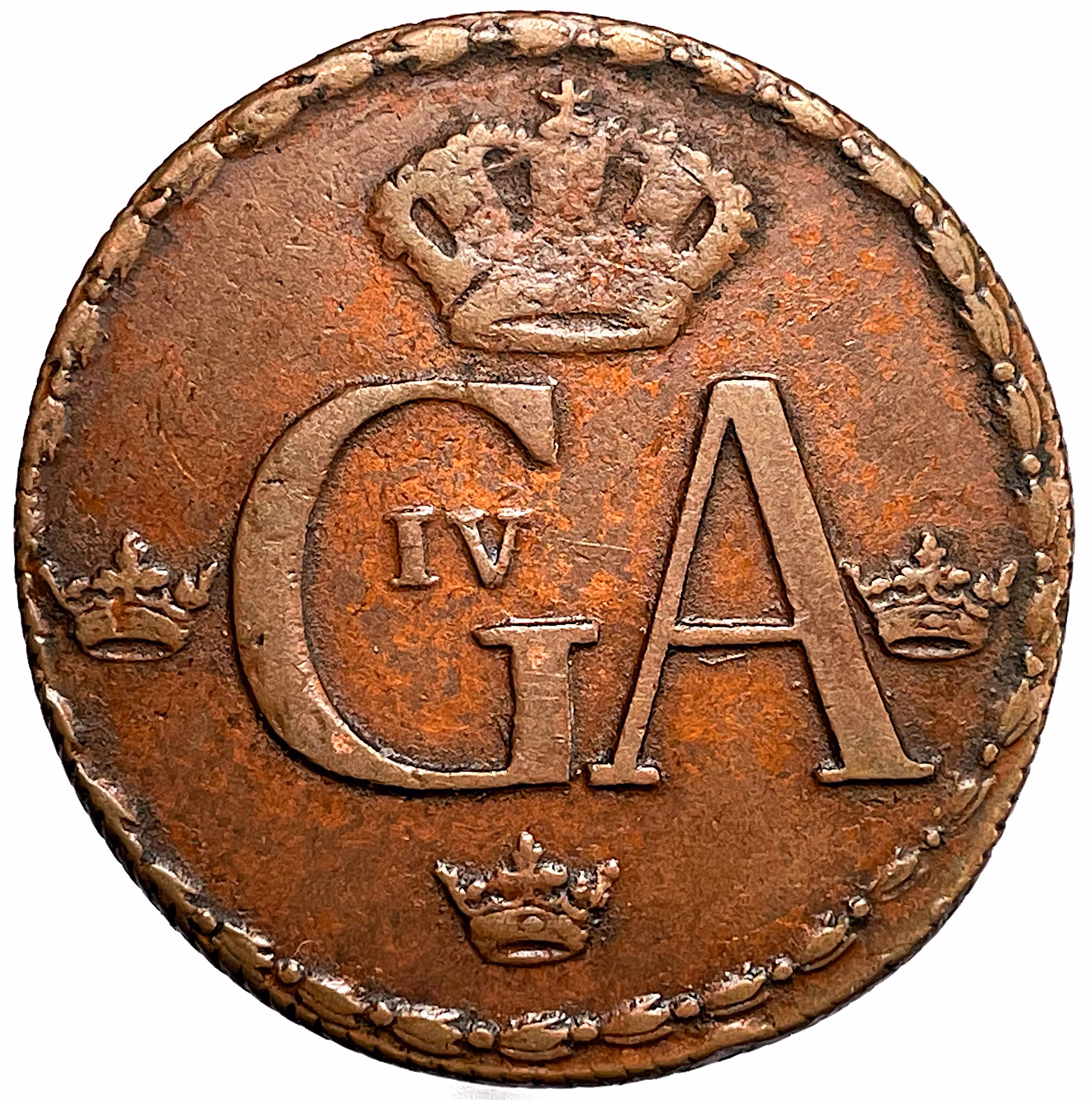 Gustav IV Adolfs besök i Avesta den 9 juli 1794 - 1/2 Skilling 1794