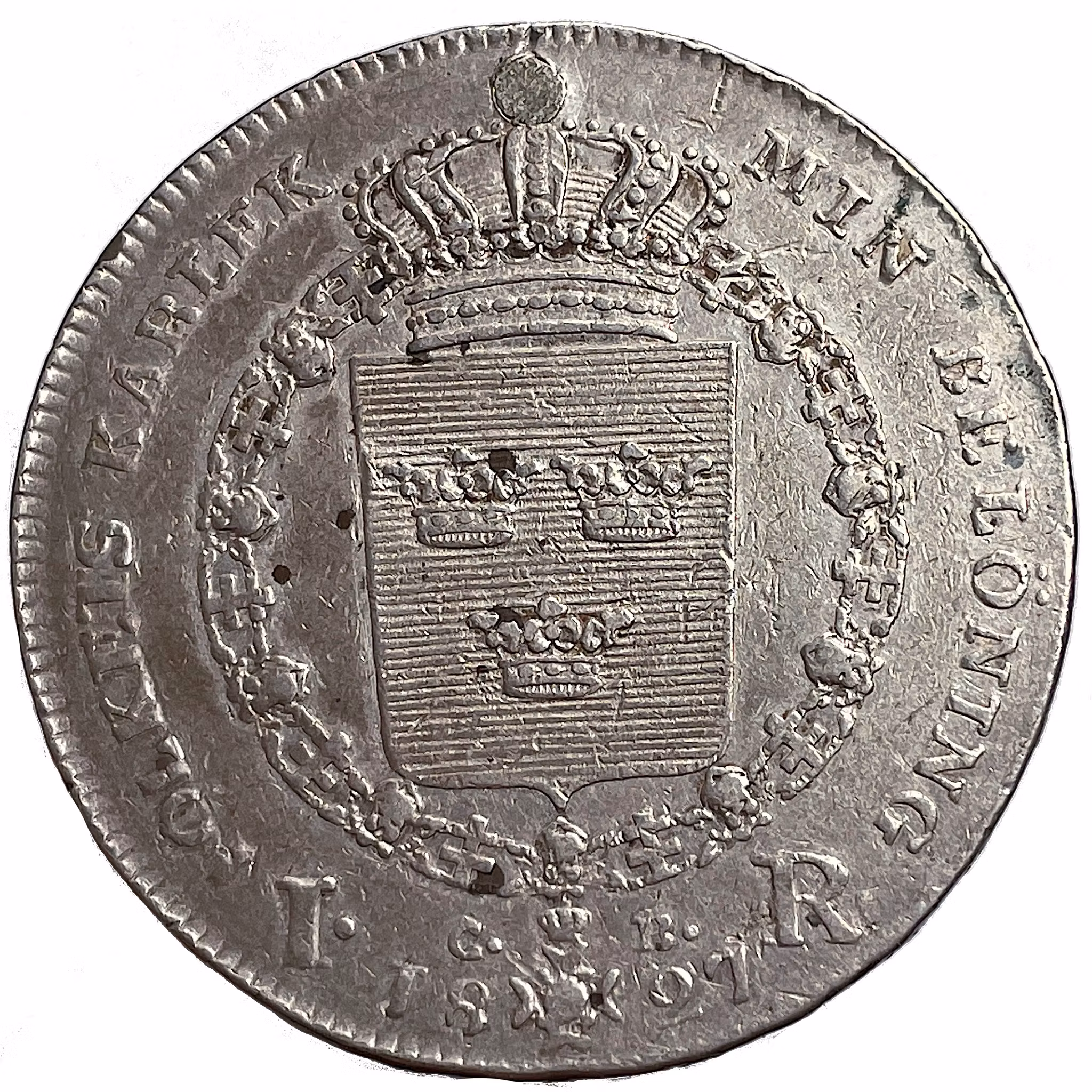 Karl XIV Johan-Riksdaler 1827