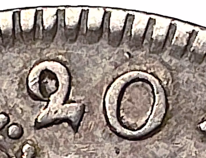 Fredrik I - 2 Mark 1720 med "rent" årtal" - Möjligen UNIK