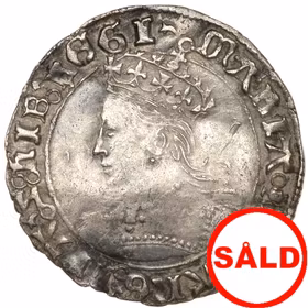 Mary Tudor 1553-1554 (Bloody Mary) - En vacker och sällsynt groat