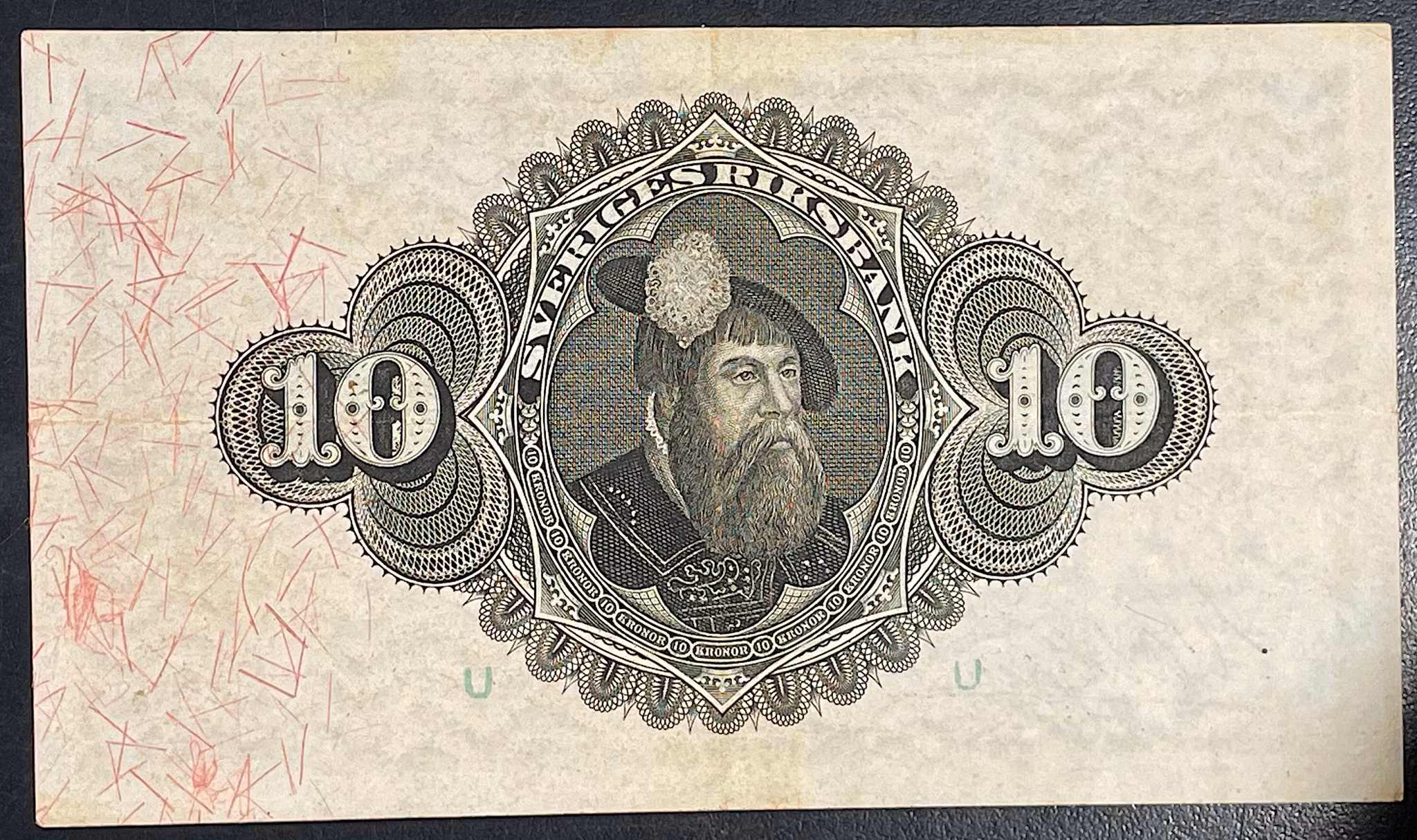 Gustav V - 10 Kronor 1914