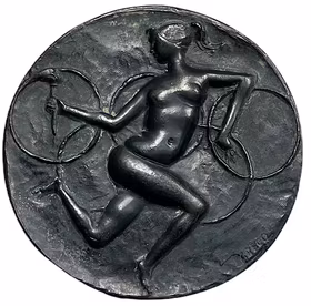 Olympiska spelen i Rom 1960 - Deltagarmedalj av Emilio Greco