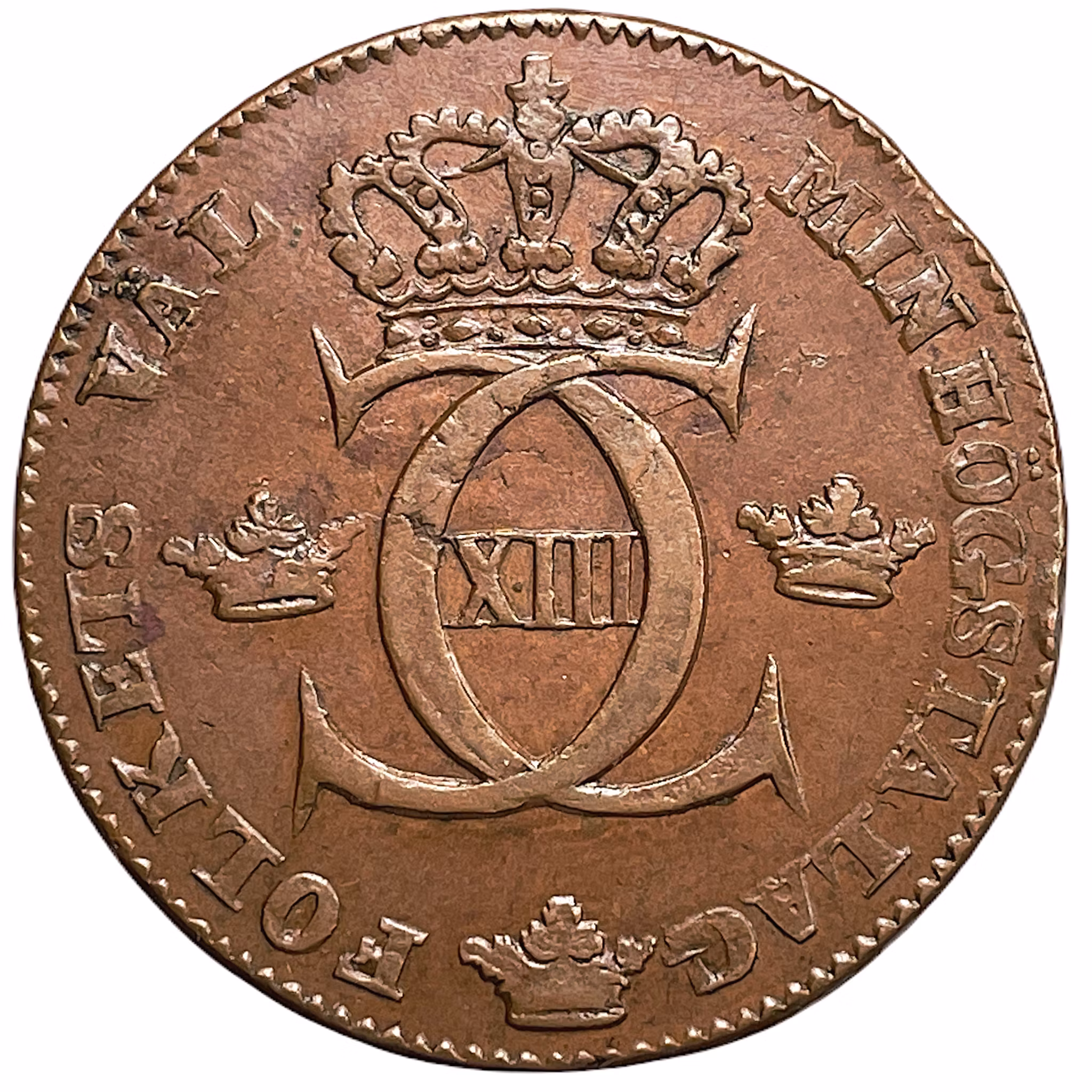 Karl XIII - 1 Skilling 1812 - Ovanligt trevligt exemplar