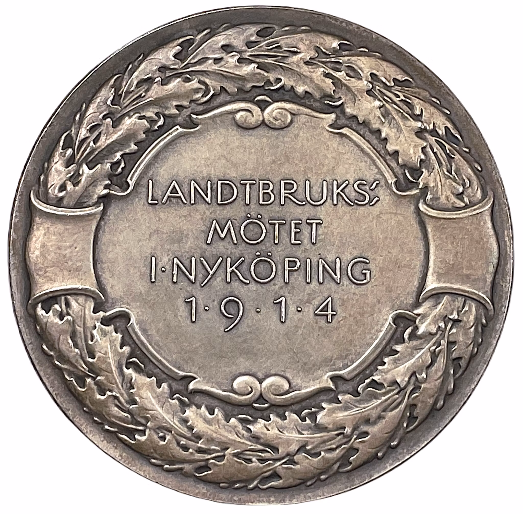 Lantbruksmötet i Nyköping 1914 av Erik Lindberg i vacker jugendstil