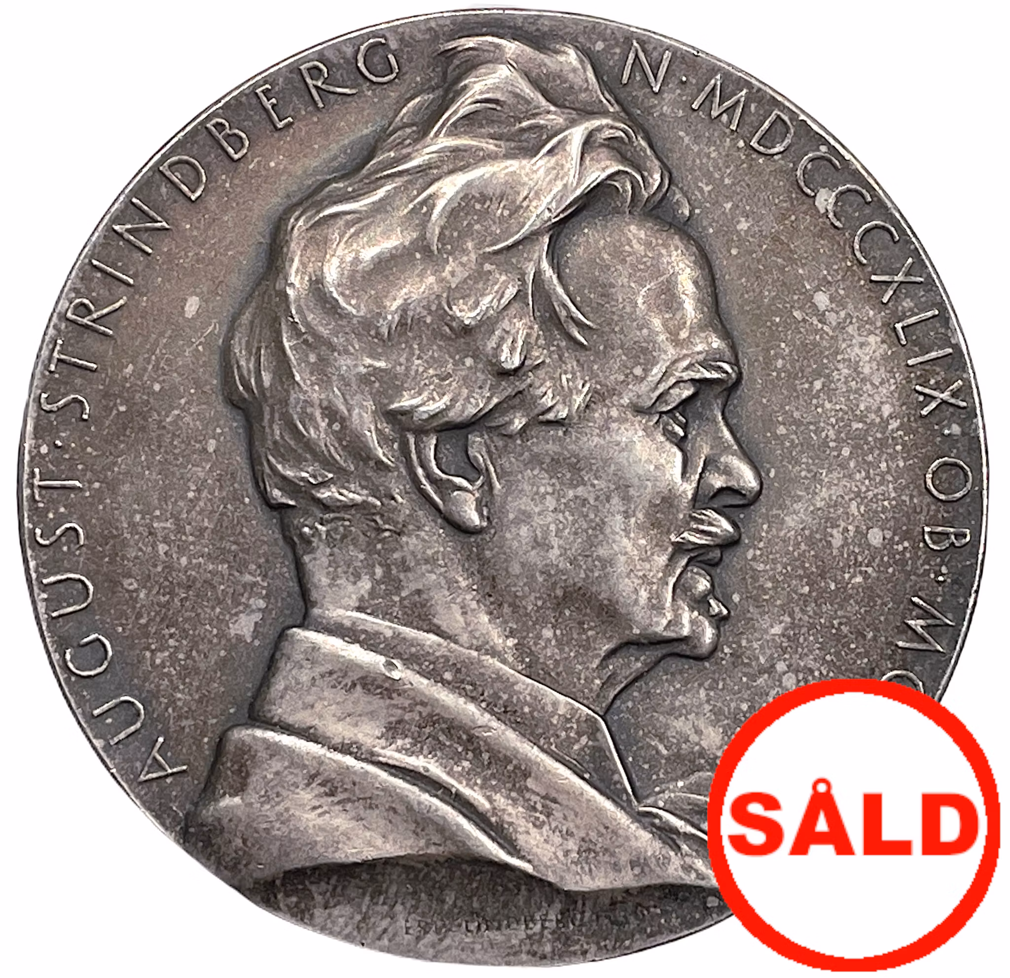 August Strindberg av Erik Lindberg 1939 - En av Sveriges mest framträdande författare