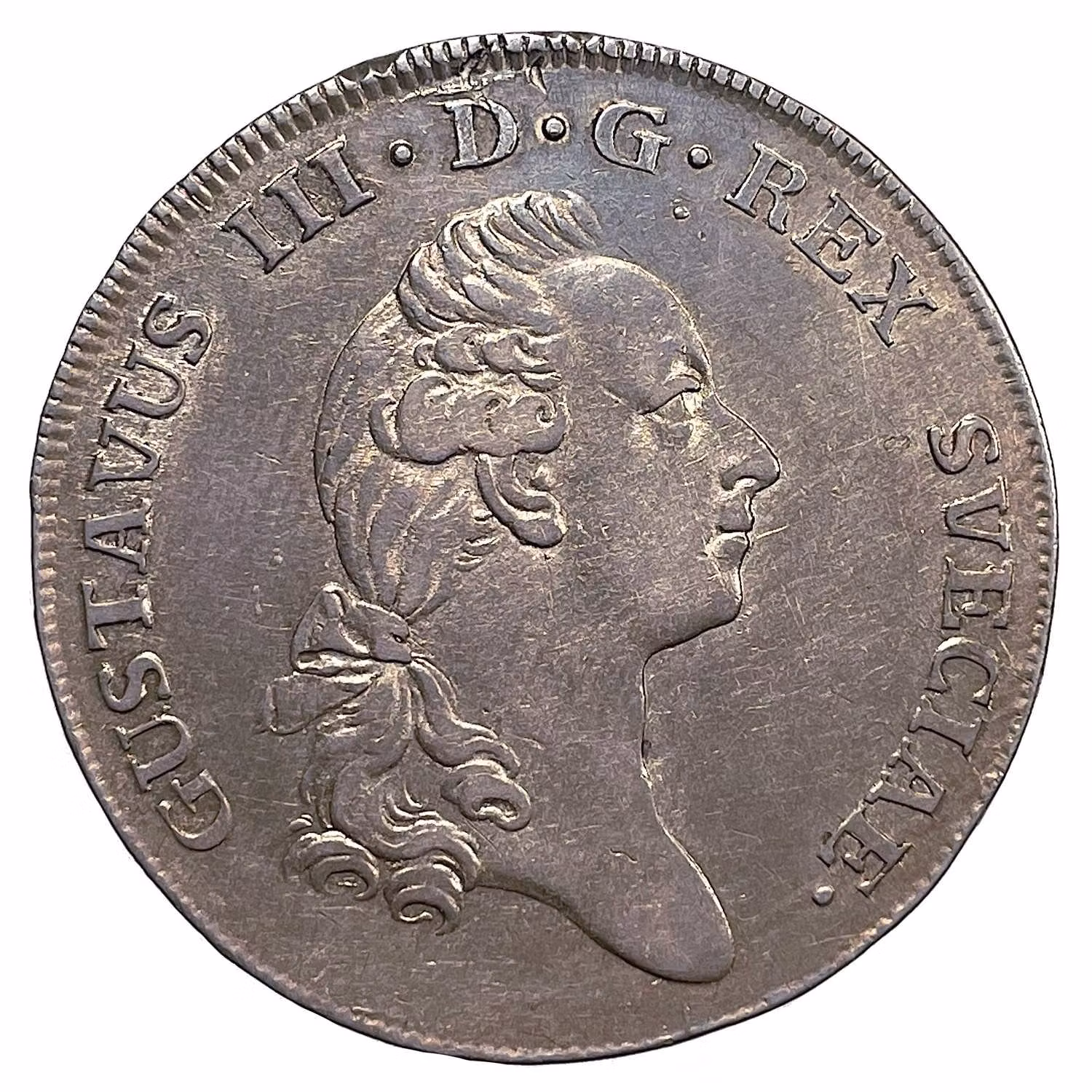 Gustav III, 2/3 Riksdaler 1776