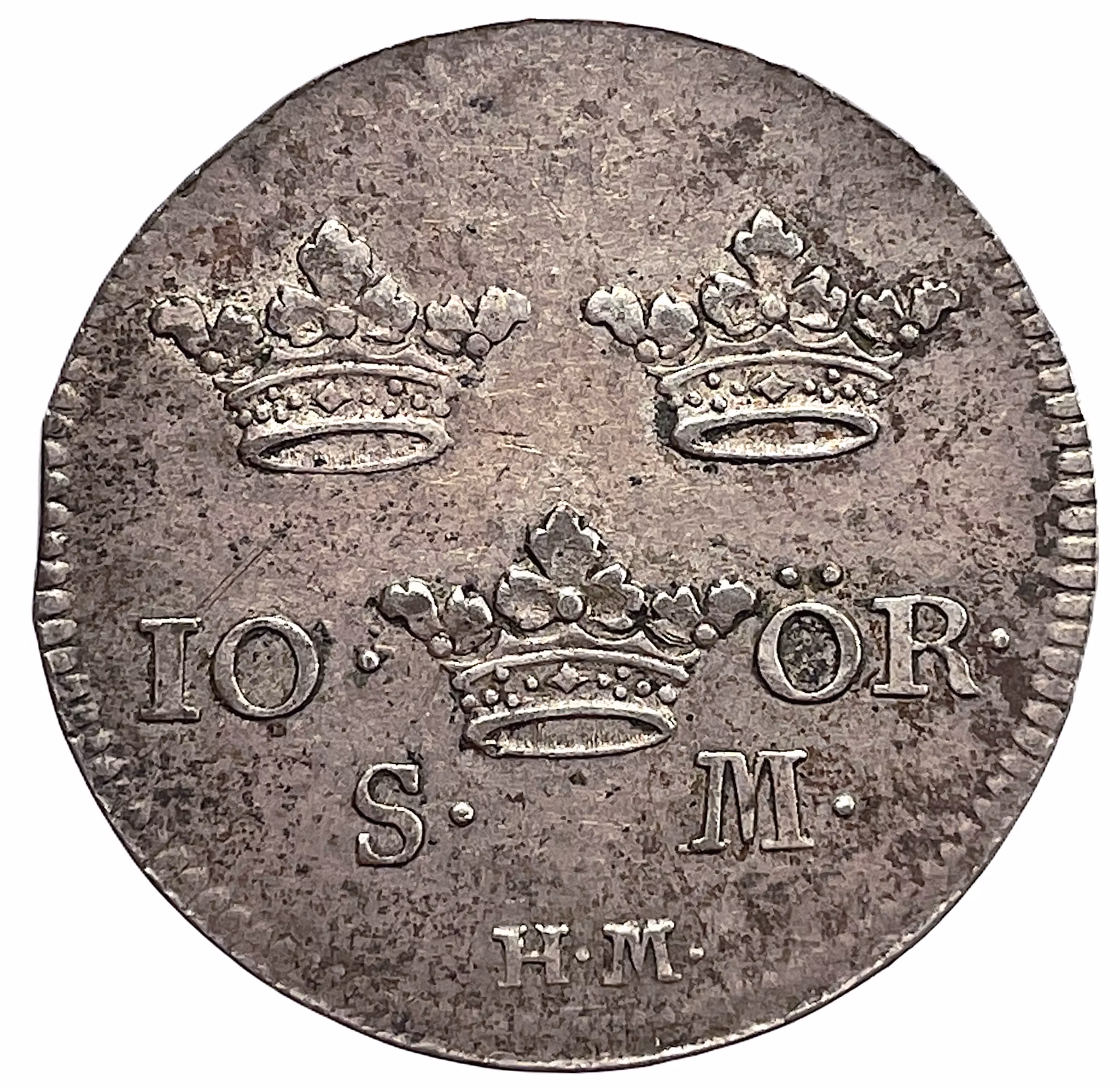 Fredrik I - 10 Öre 1750 - SÄLLSYNT