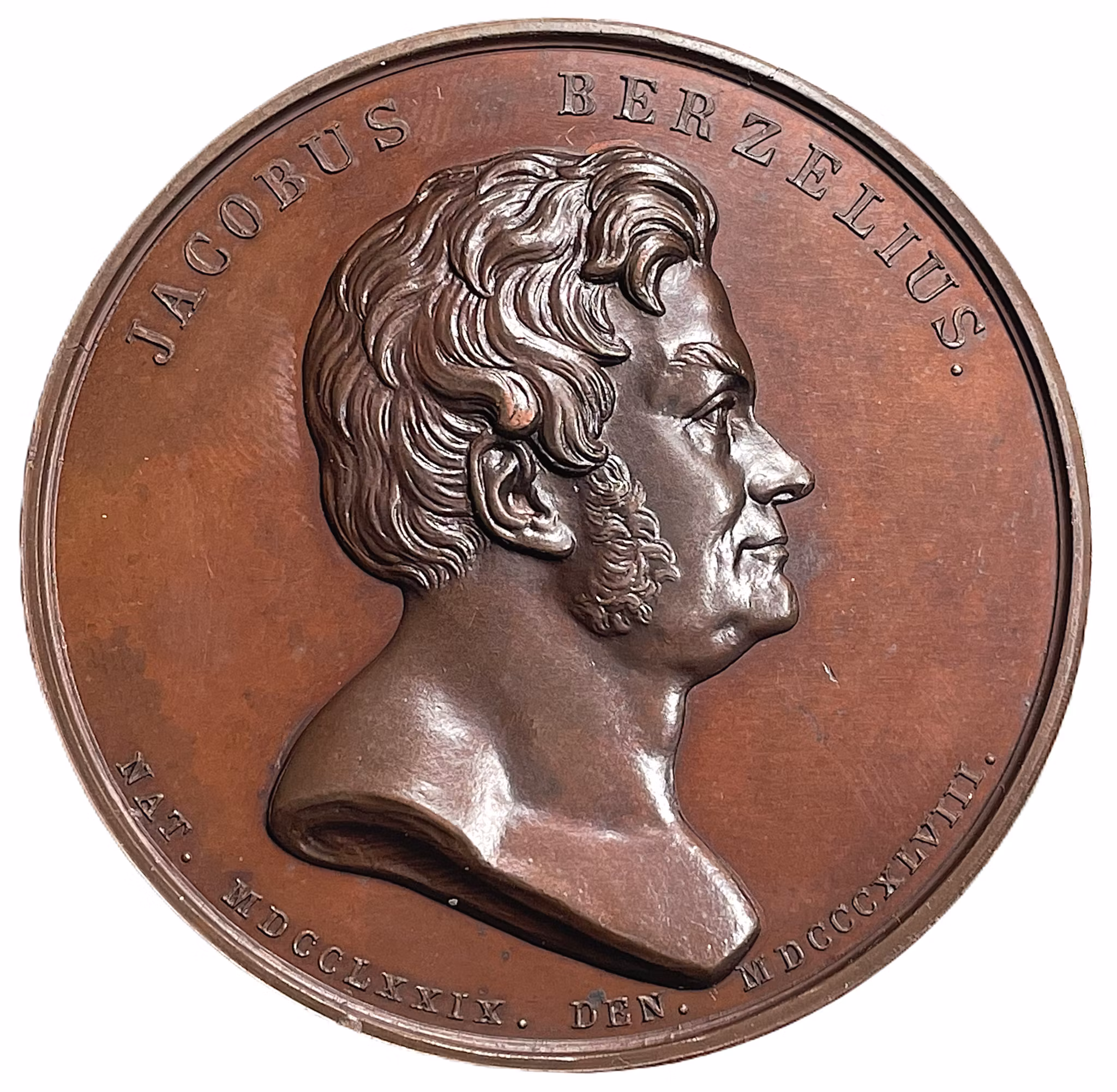 Jöns Jakob Berzelius (1779-1848) av Pehr Henrik Lundgren 1849 - Den svenska kemins fader