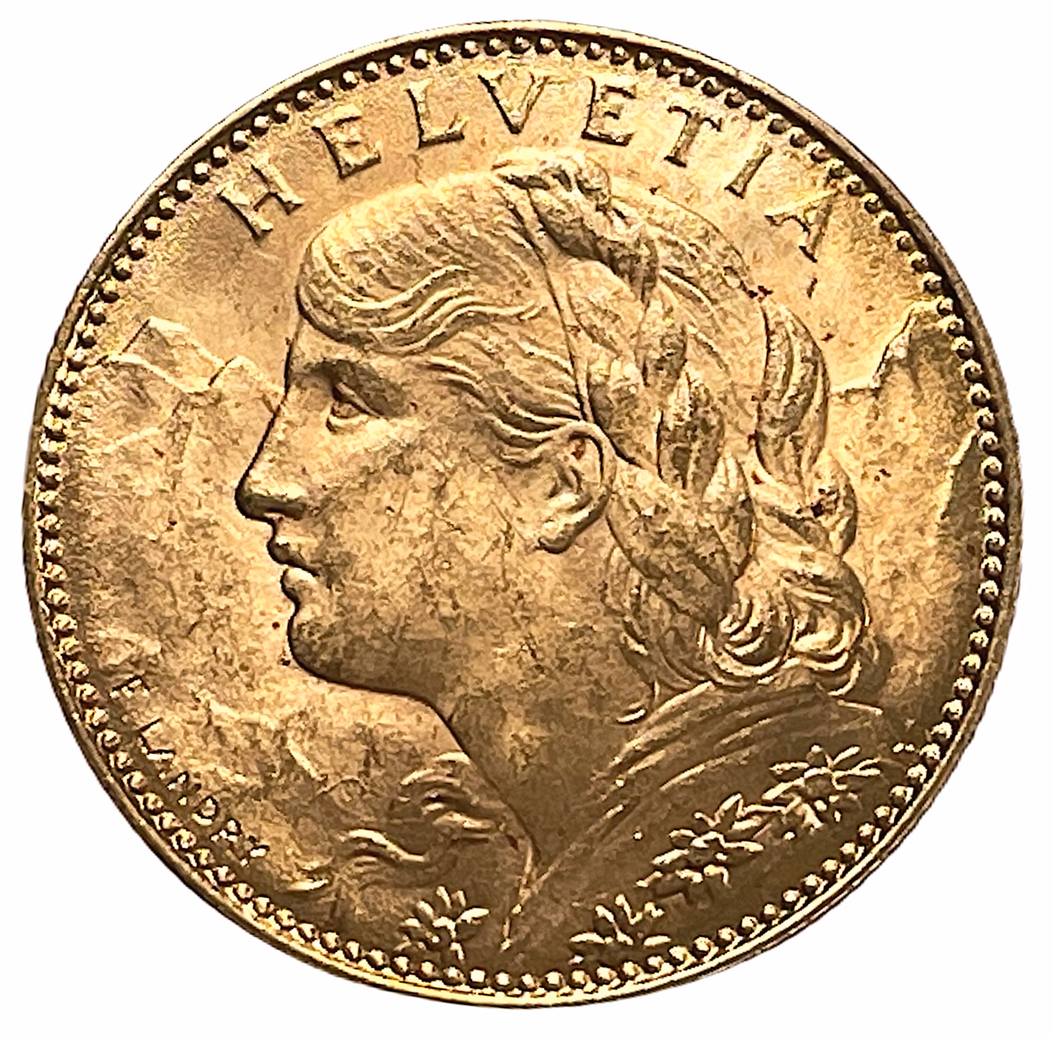 Schweiz - 10 Francs 1922