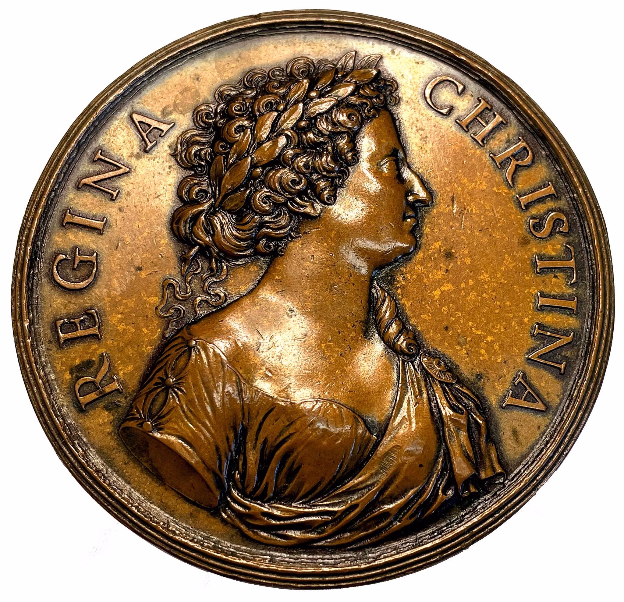 Kristinas ringaktning av det jordiska och längtan efter något fullkomligare av Giovanni Battista Guglielmada i Rom