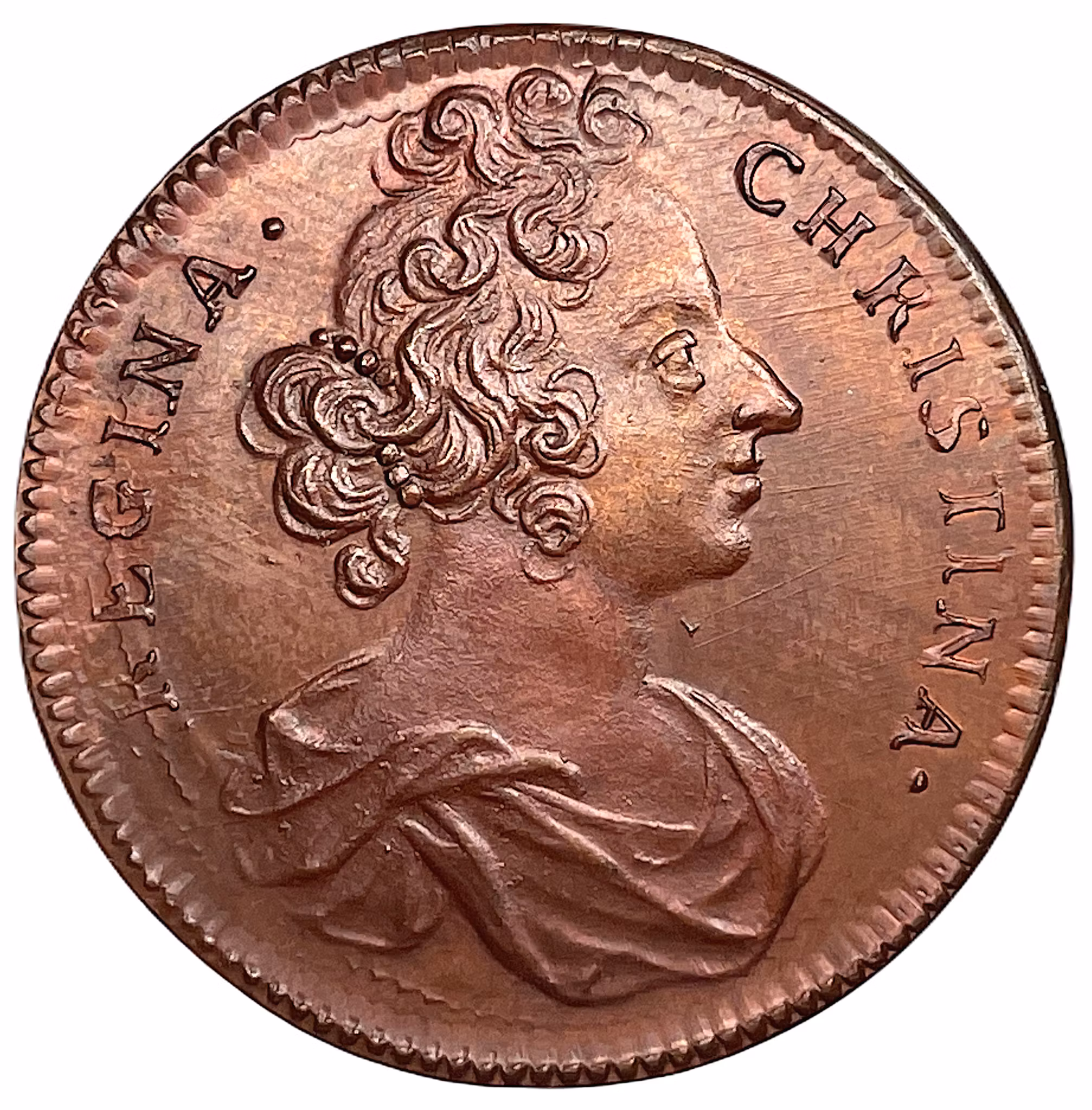 Kristina - Svenska flottans seger, under Carl Gustaf Wrangels befäl, över den danska vid Femern den 13 oktober 1644 - Karlsteens 2:a regentlängd