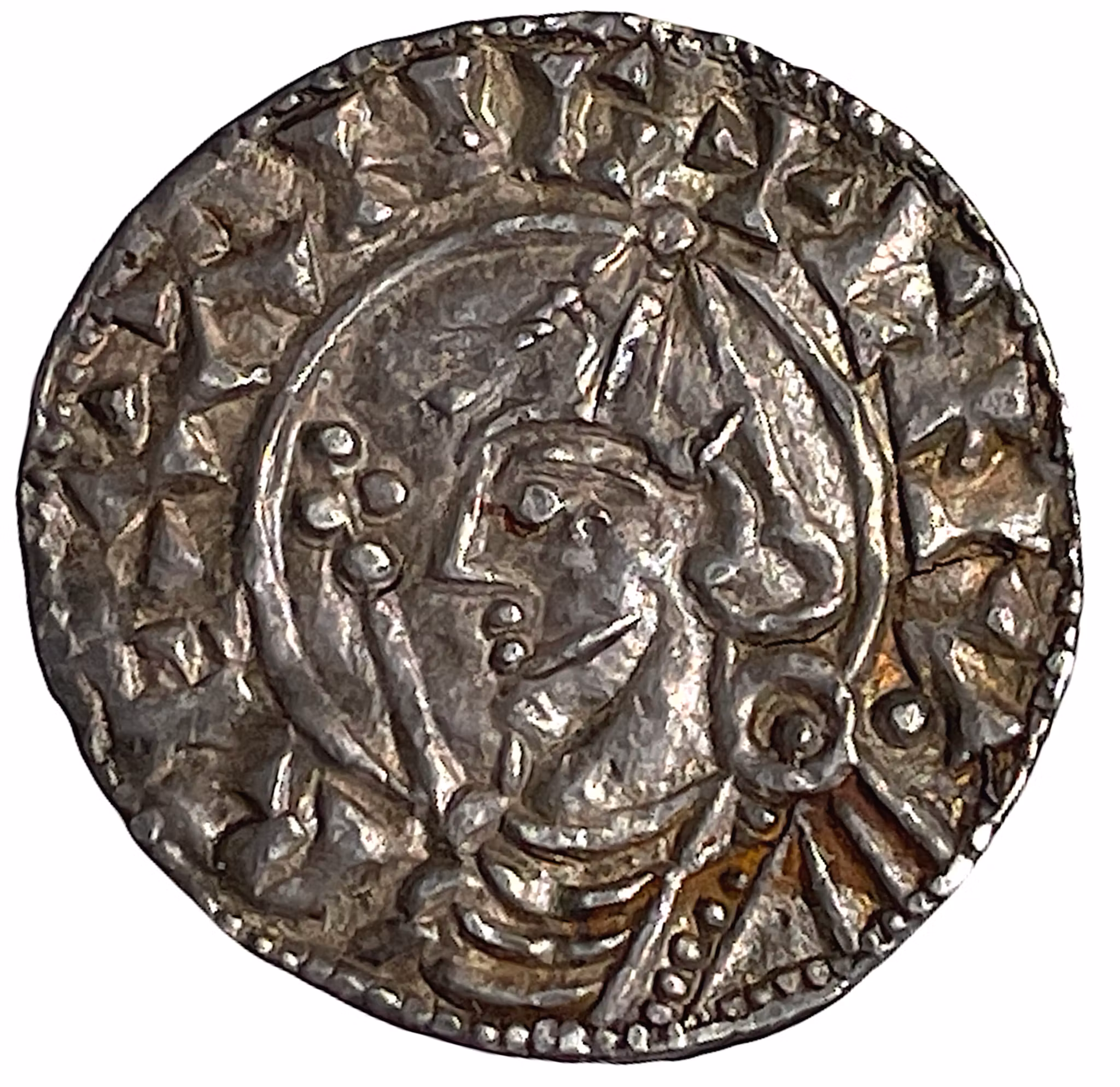 Knut (1016-1035). LONDON. Penny. Helmet type