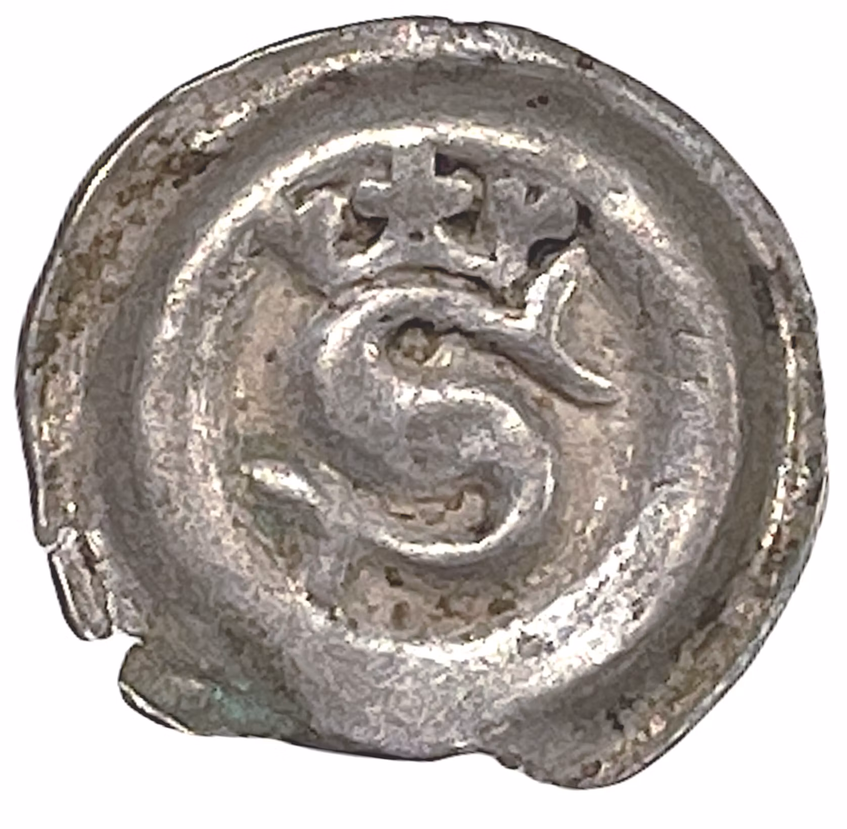 Albrekt av Mecklenburg 1364-1389 - Söderköping - Krönt S-brakteat