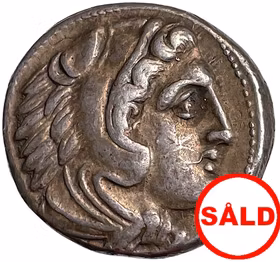 Alexander den store 336-323 f.Kr, - Härlig tetradrachm
