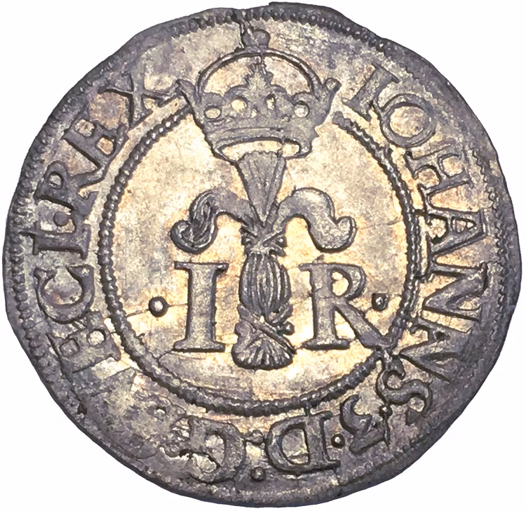 Johan III - 1/2 Öre 1577 - Ett ocirkulerat toppexemplar