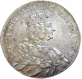 Adolf Fredrik, 2 Mark 1751 - Kastmynt till konungens kröning