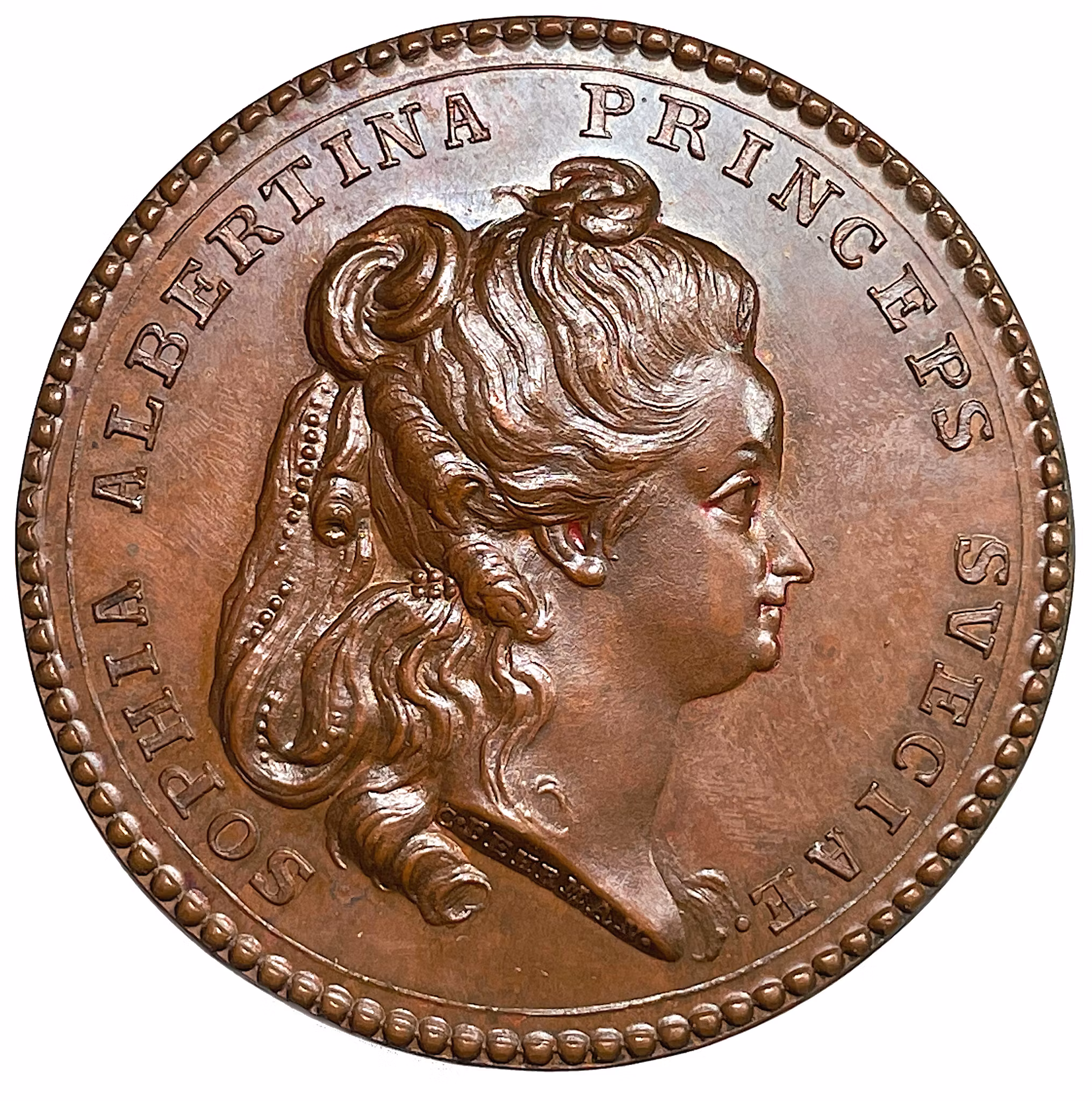 Sophia Albertinas vård om barnhusets barn 1783 av Carl Gustaf Fehrman