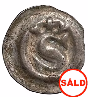 Albrekt av Mecklenburg 1364-1389 - Söderköping - Krönt S-brakteat