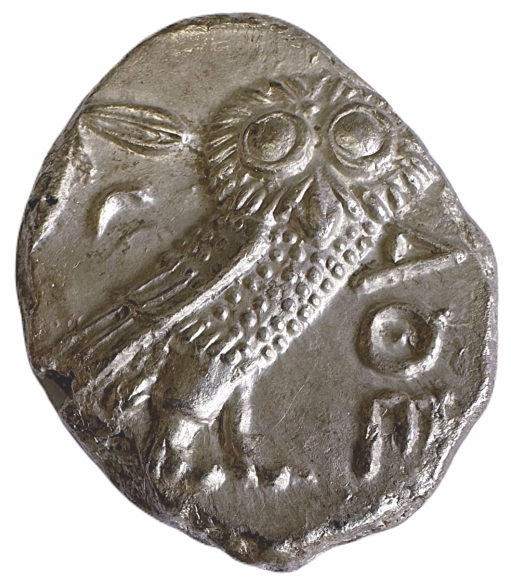 Attika, Aten, Tetradrachm 380-250 f.Kr - Mycket vacker uggla
