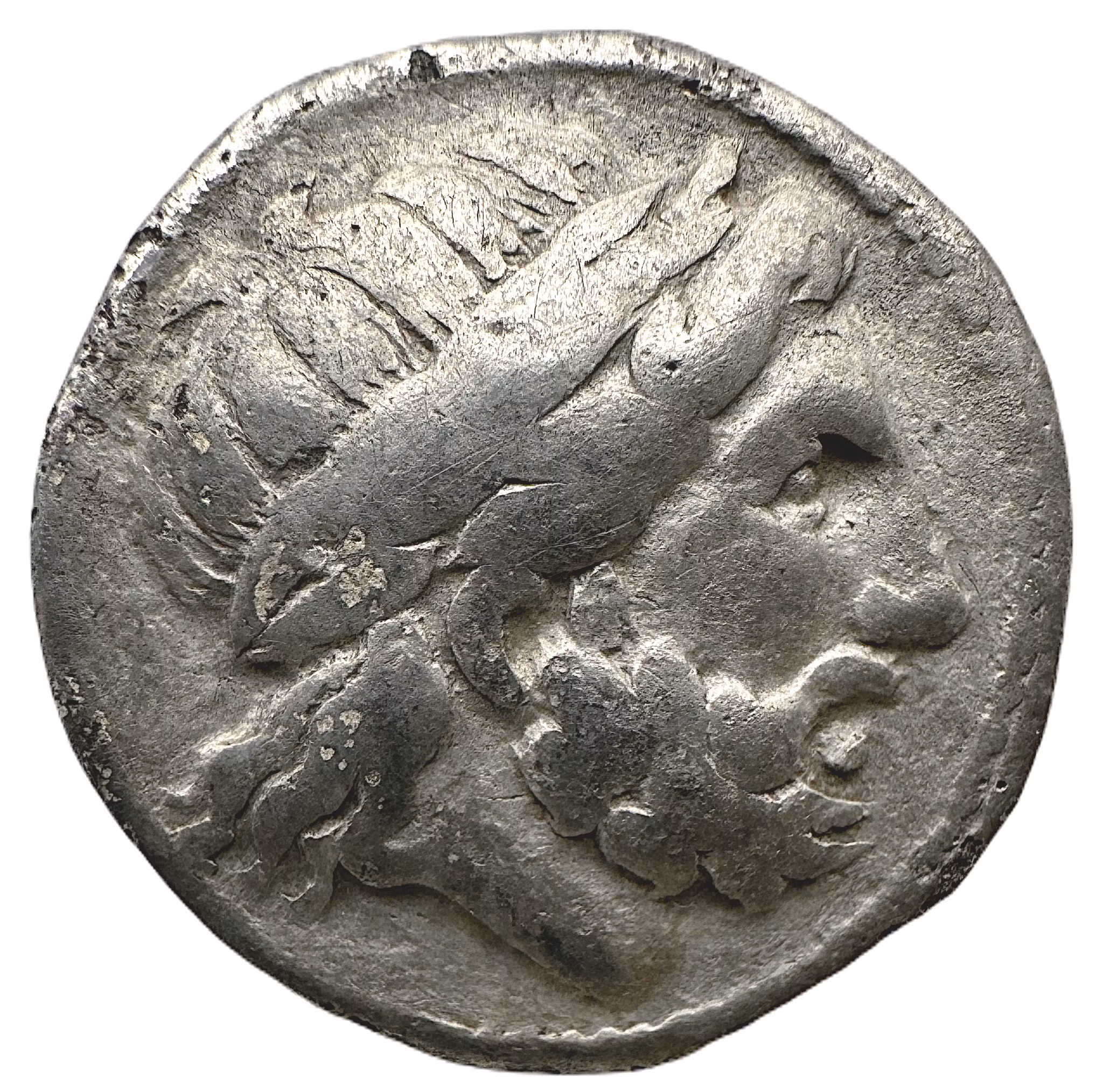 Östra Europa, Donauregionen, Tetradrachm - Keltisk imitation av Filip II av Makedonien