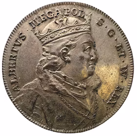 Albrekt av Mecklenburg av Johann Carl Hedlinger - Ur Hedlingers regentlängd nr 33