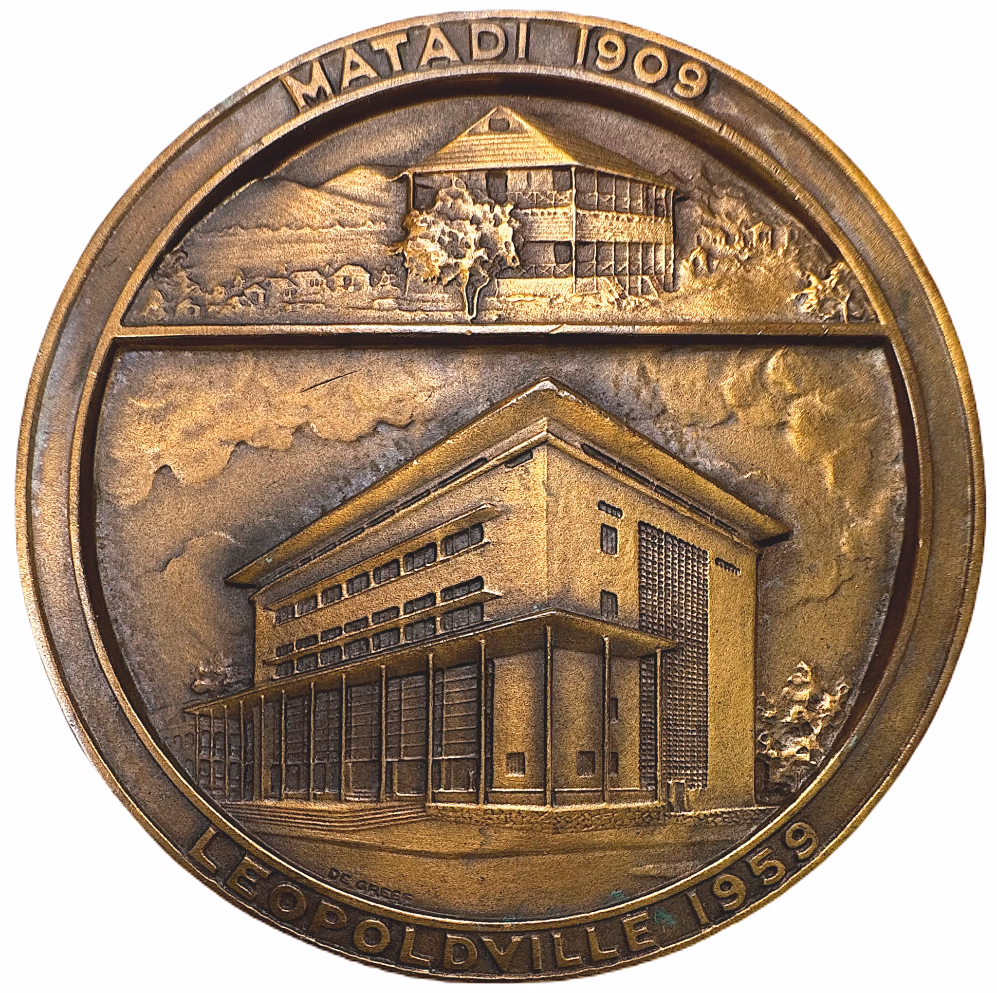 BELGISKA KONGO - Banque du Congo Belge - 50-årsjubileum