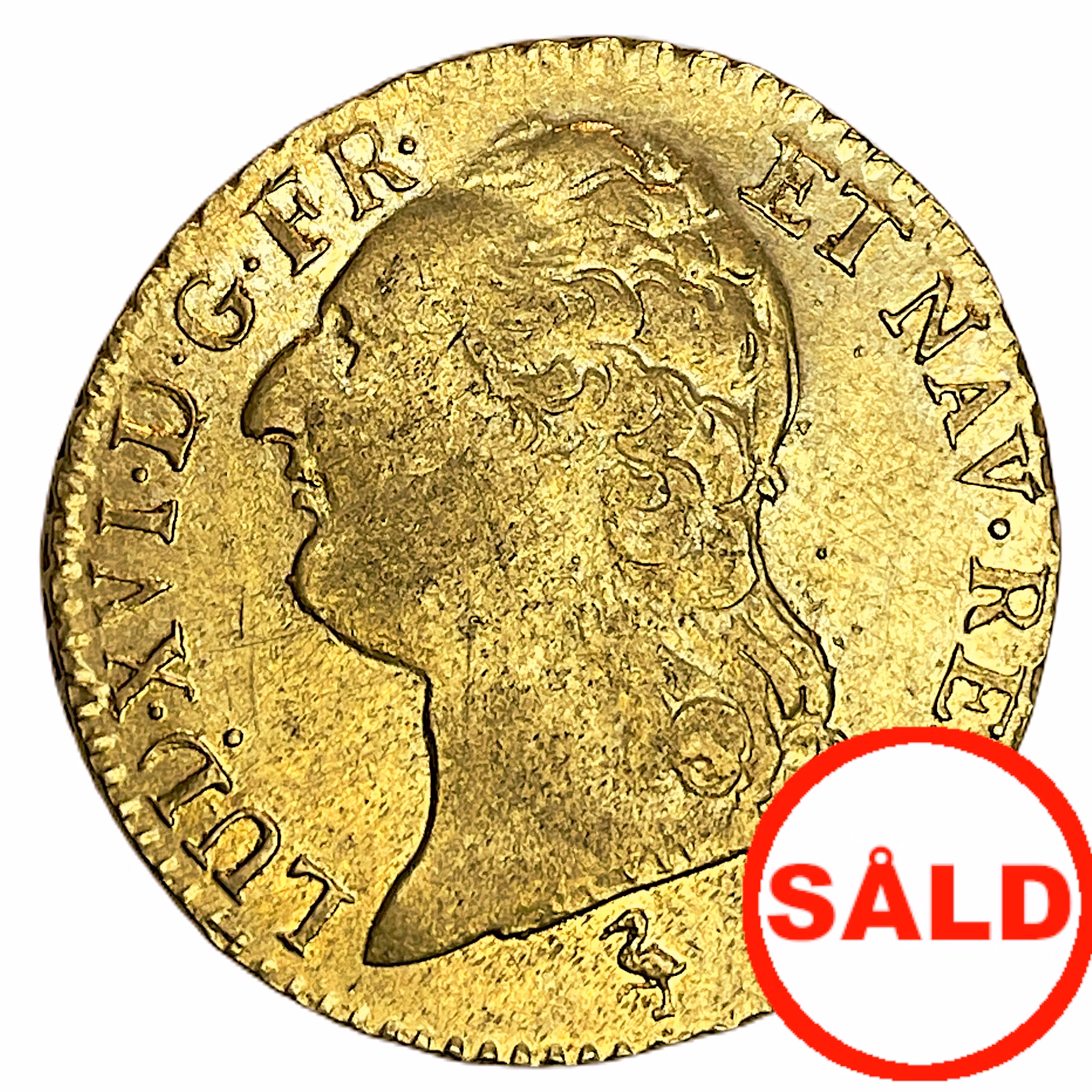 Frankrike, Louis XVI (1774-1793). Louis d´or 1787