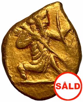 Persiska Riket  Artaxerxes I-Darius III (ca 450-330 f.Kr) - En vacker gulddaric med fin lyster