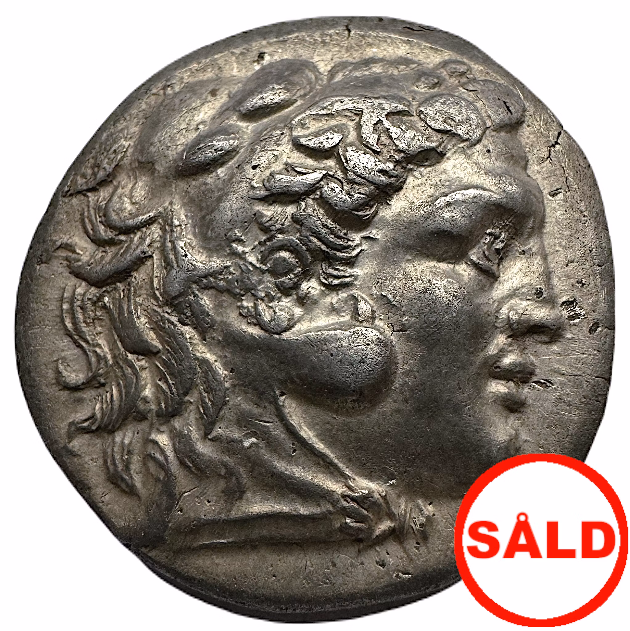 Alexander den store 336-323 f.Kr, - Vacker tetradrachm