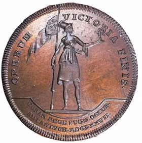 Simon Helmfelt (1617-1677) av C.G. Fehrman 1792 - Överbefälhavare i Skånska kriget - Vackert toppexemplar