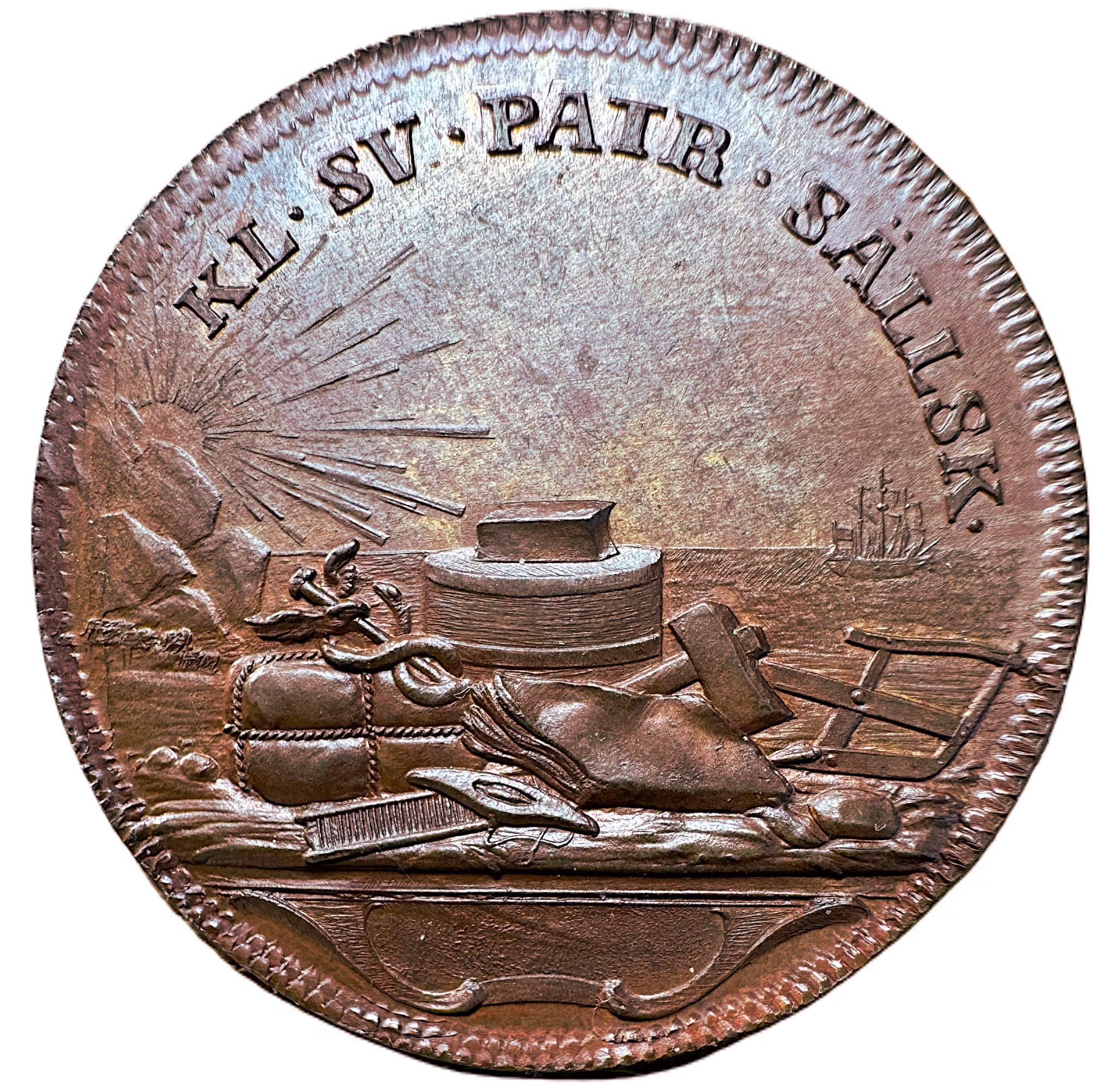 Johan Hisinger av Carl Gustaf Fehrman 1791 - Stödde Gustav III:s statskupp 1772