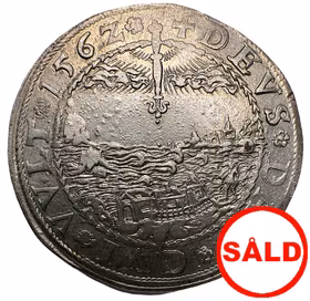 Erik XIV - 1½ Mark 1562 - Europas första landskapsmynt - Ett av de bästa exemplaren på marknaden