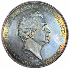 Professor C. J. Fahlcrantz av Mellgren 1837 - PRAKTEXEMPLAR - Det svenska landskapsmåleriets fader