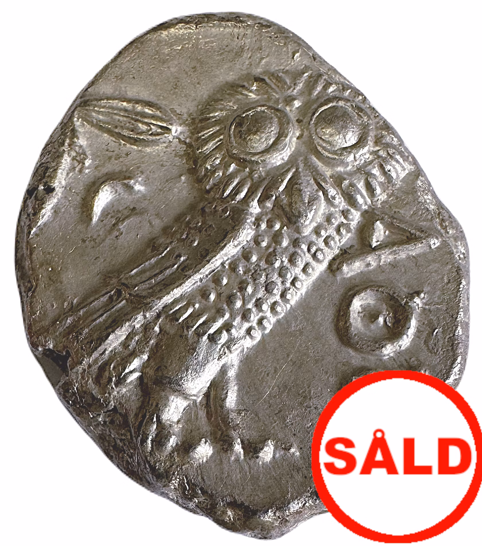 Attika, Aten, Tetradrachm 380-250 f.Kr - Mycket vacker uggla
